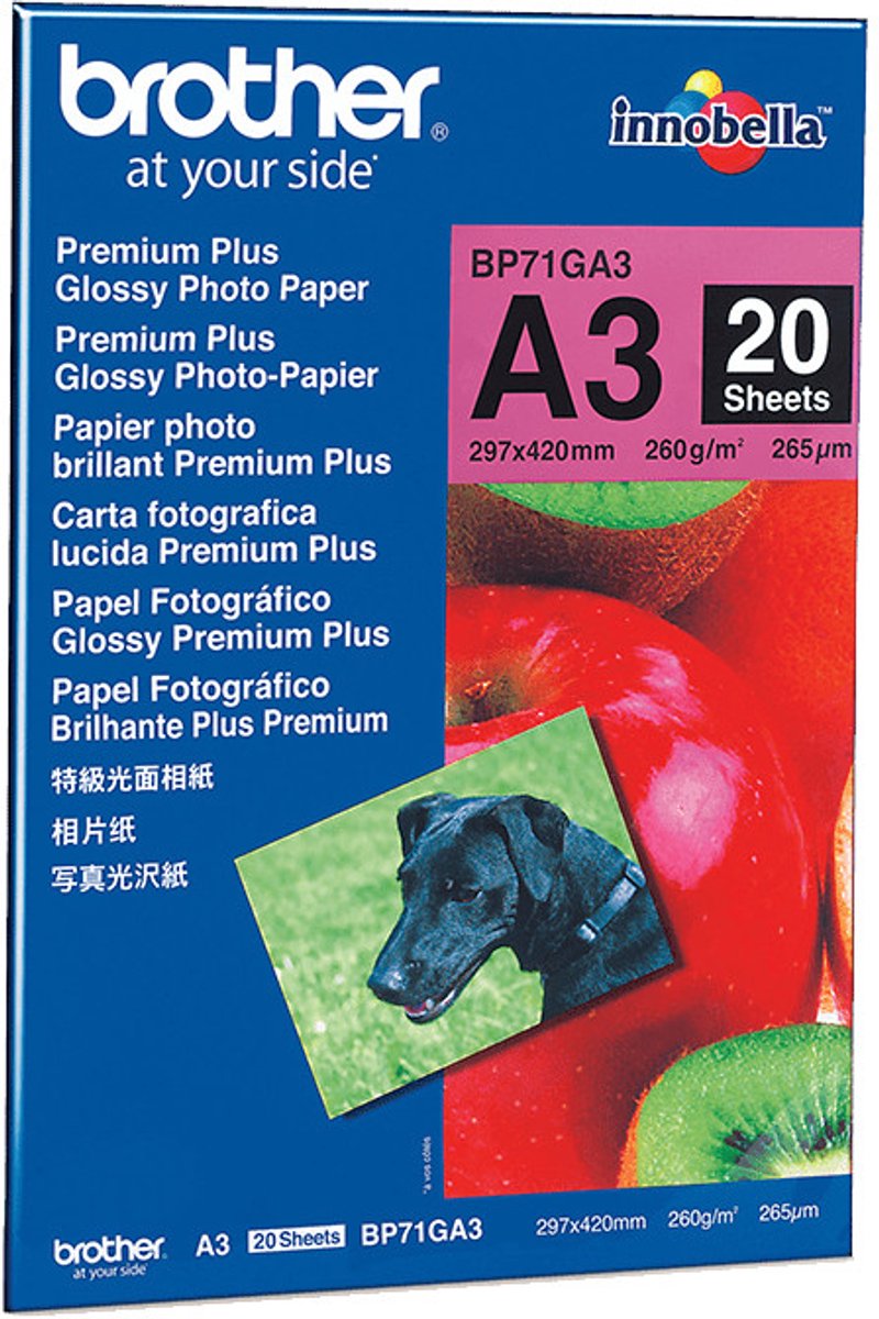 Papier glacé Brother a3