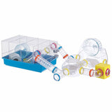 Ferplast Hamsterkooi Paula 46x29.5x24,5 cm blå 57906411