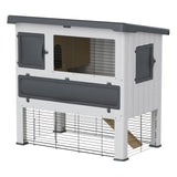 Ferplast Rabbit Hutch Grand Lodge 120 Plast Grey 57085360