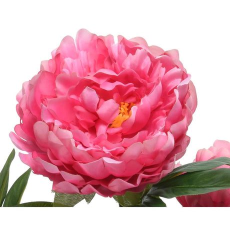Decoris plante artificielle pivoine h57cm fuchsia