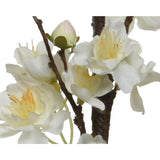 Decoris fleur artificielle fleur h106cm blanc