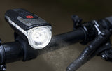 Headlight Aura 80 Lux LED USB-Rechargeable Black