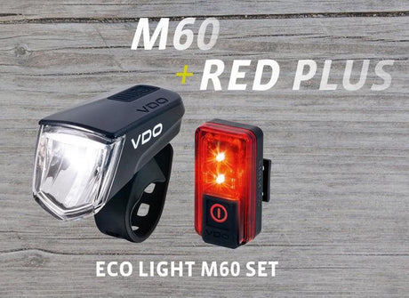 Busch Muller Lighting Set VDO Light M60 USB + Red Plus USB