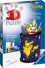 Puzzle 3D Pokémon Ravensburger - boîte à crayons - 54 pcs.