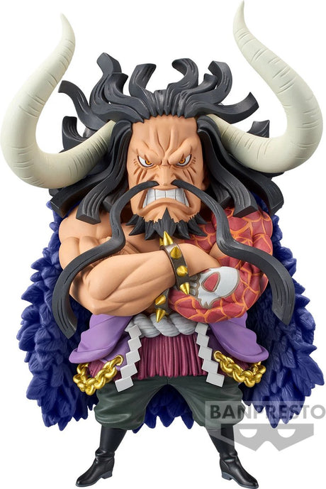 Banpresto co., ltd. one piece - figurine à collectionner one piece mega world kaido des bêtes figurine 13 cm