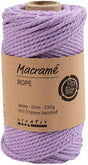 Creativ company cordon macramé 4 mm 55 m violet