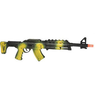 Toi-toys fusil à cliquet alfafox ak47 noir vert