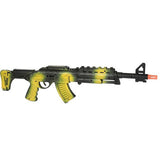 Toi-toys fusil à cliquet alfafox ak47 noir vert