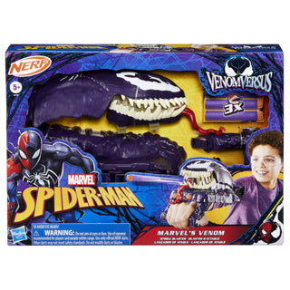 Spider-man marvel venomversus marvel's venom strike - jouet blaster - nerf - jouets de jeu de rôle - accessoire d'habillage