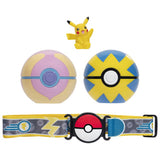 Jazwares Pokémon Clip N Go avec ceinture de jeu Pikachu