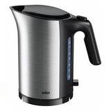 Braun wk5100bk bouilloire 1,7l 2200w acier inoxydable noir