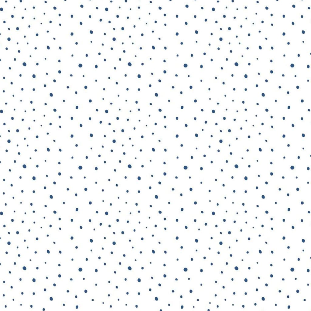 North Wall Noordwand Wallpaper Baby Confetti Dots White Blue Beige