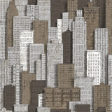 Noordwand Noordwand tapeta Urban Friends Coffee City Apartments White and Gold