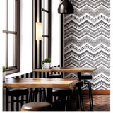 Noordwand Wallpaper Noordwand Wallpaper Urban Friends Coffee Etnico White and Black