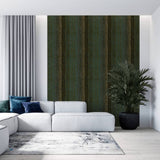 North Wall Zero Wallpaper Handmade Stripes Brown