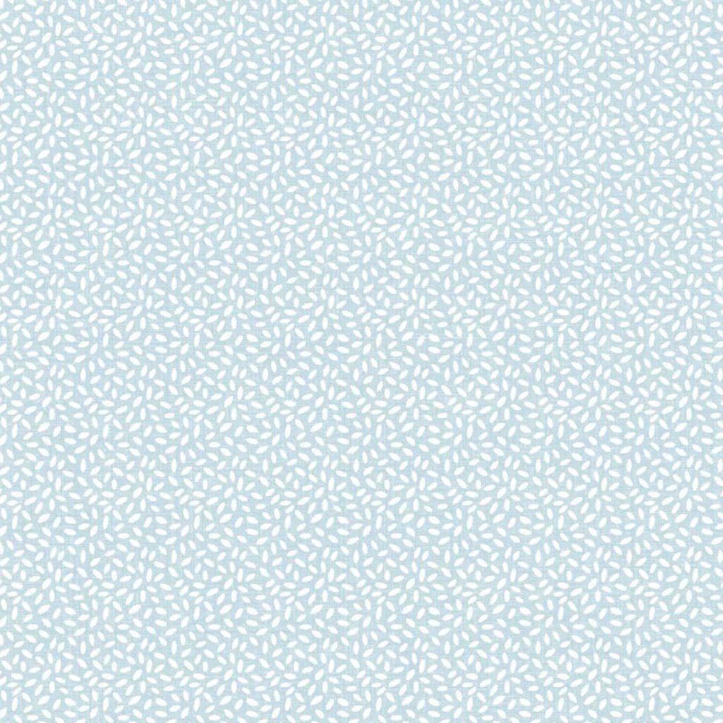 Papier peint mural nord mondo bébé petit pois bleu et blanc