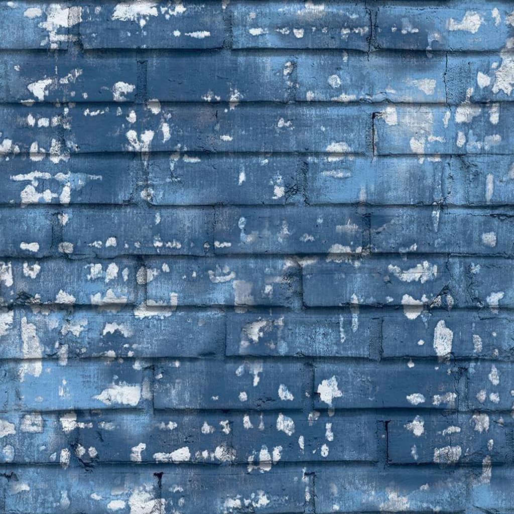 Papier peint mural nord amis café pierres bleues