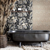 Papier peint mural nord topchic hrantbone marron
