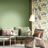 North Wall Noordwand Wallpaper Topchic Fan Green