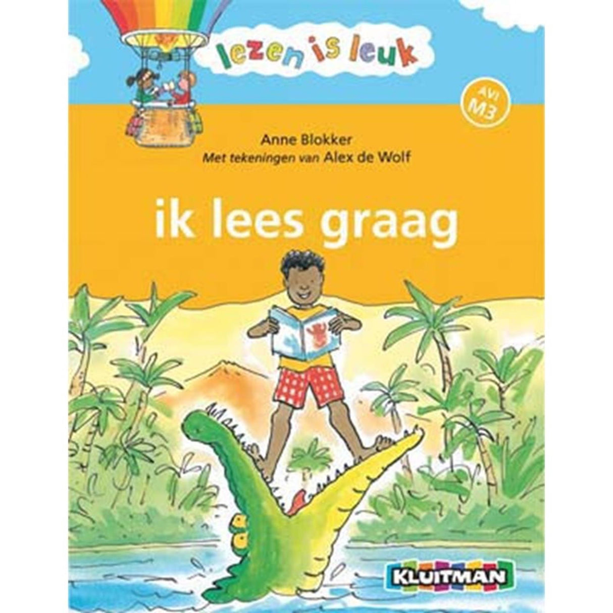 Lecture de la lecture de Kluitman est amusant - j'aime lire Avi -M3