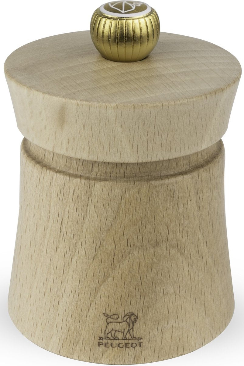 Moulin à sel Peugeot Bali Baya 8 cm - naturel - bois de hêtre