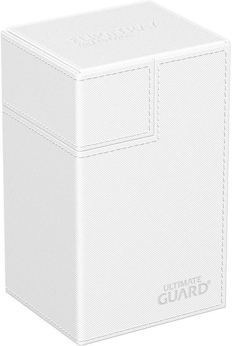 Ultimate guard flip'n'tray 80+ xenoskin - boîtes à cartes blanches