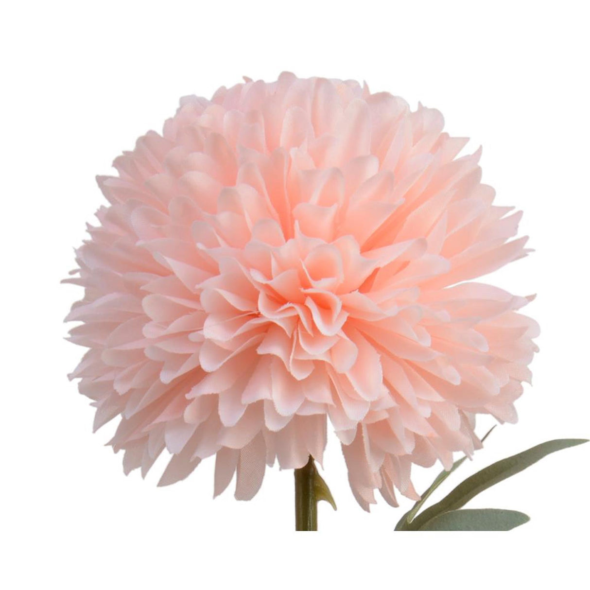 Decoris fleur artificielle dahlia h60cm orange tendre