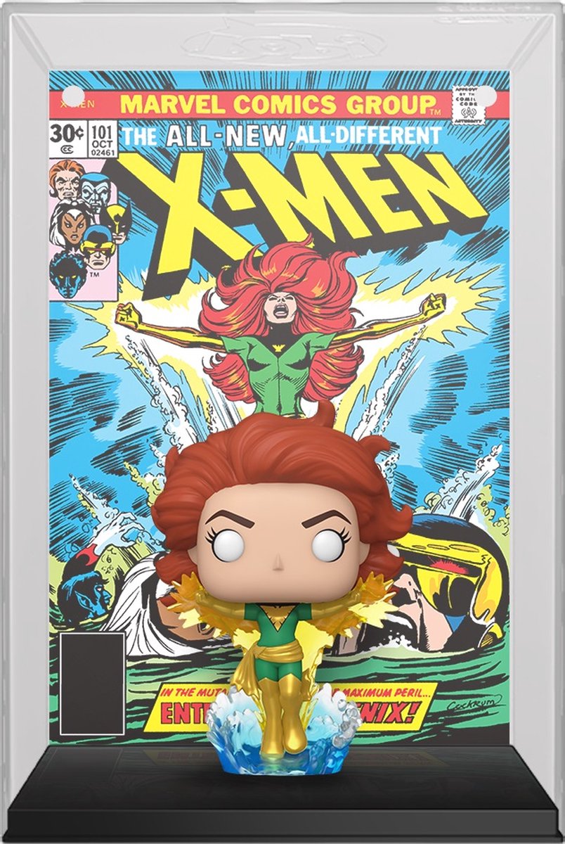 Funko les Xmen - pop ! comic cover x-men #101 figurine de collection 9 cm - multicolore