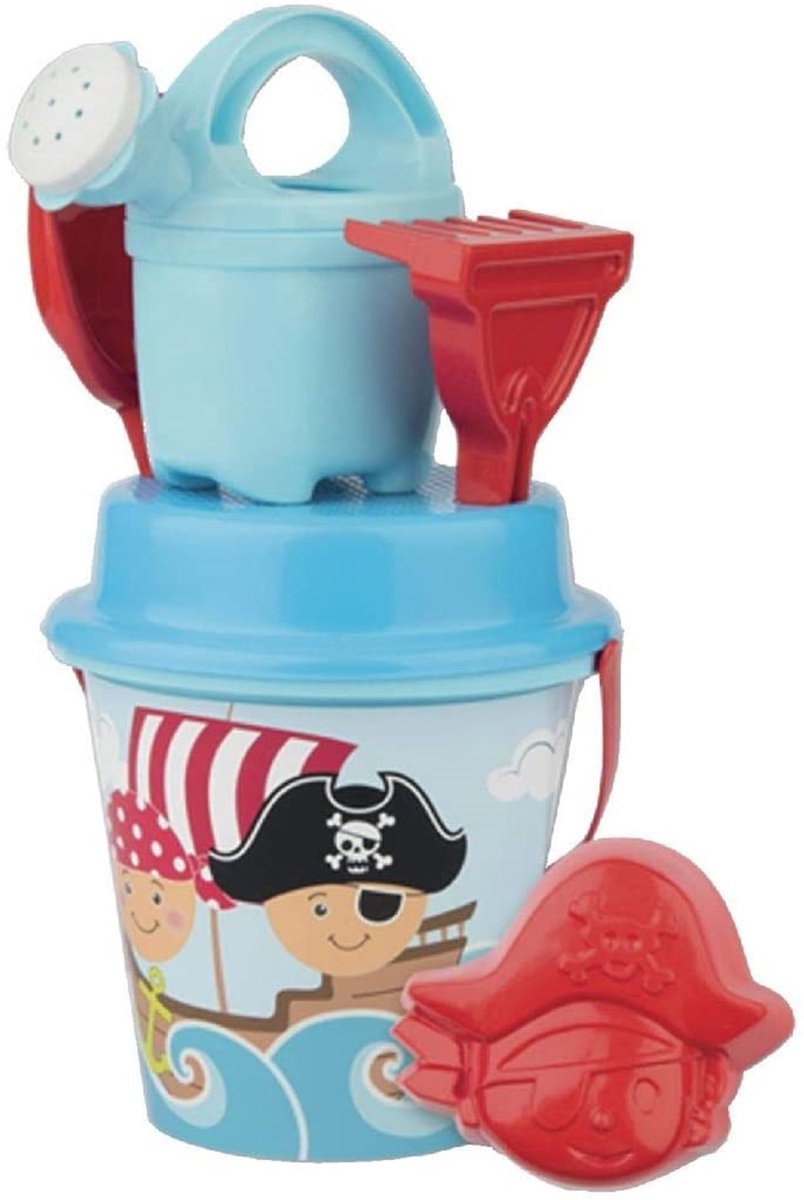 Androni Simba set de seaux pirate 17 cm 6 pièces