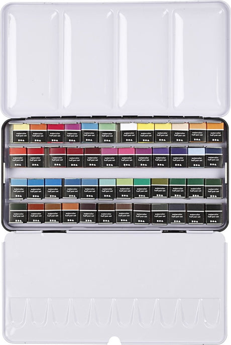 Creotime https : www.ccobby.nl art-awaterrel-paint-pan-size-10x15x20-mm-standard-colors-48-color-1-box