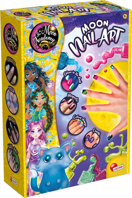 Lisciani l'académie de la lune moon nail art