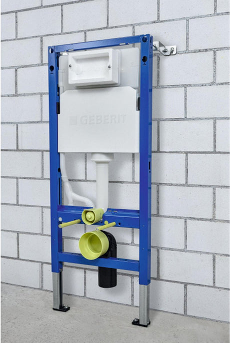 Réservoir à encastrer Geberit duofixbasic up100 delta pour toilettes suspendues - 112 cm - 12 cm - chevilles murales