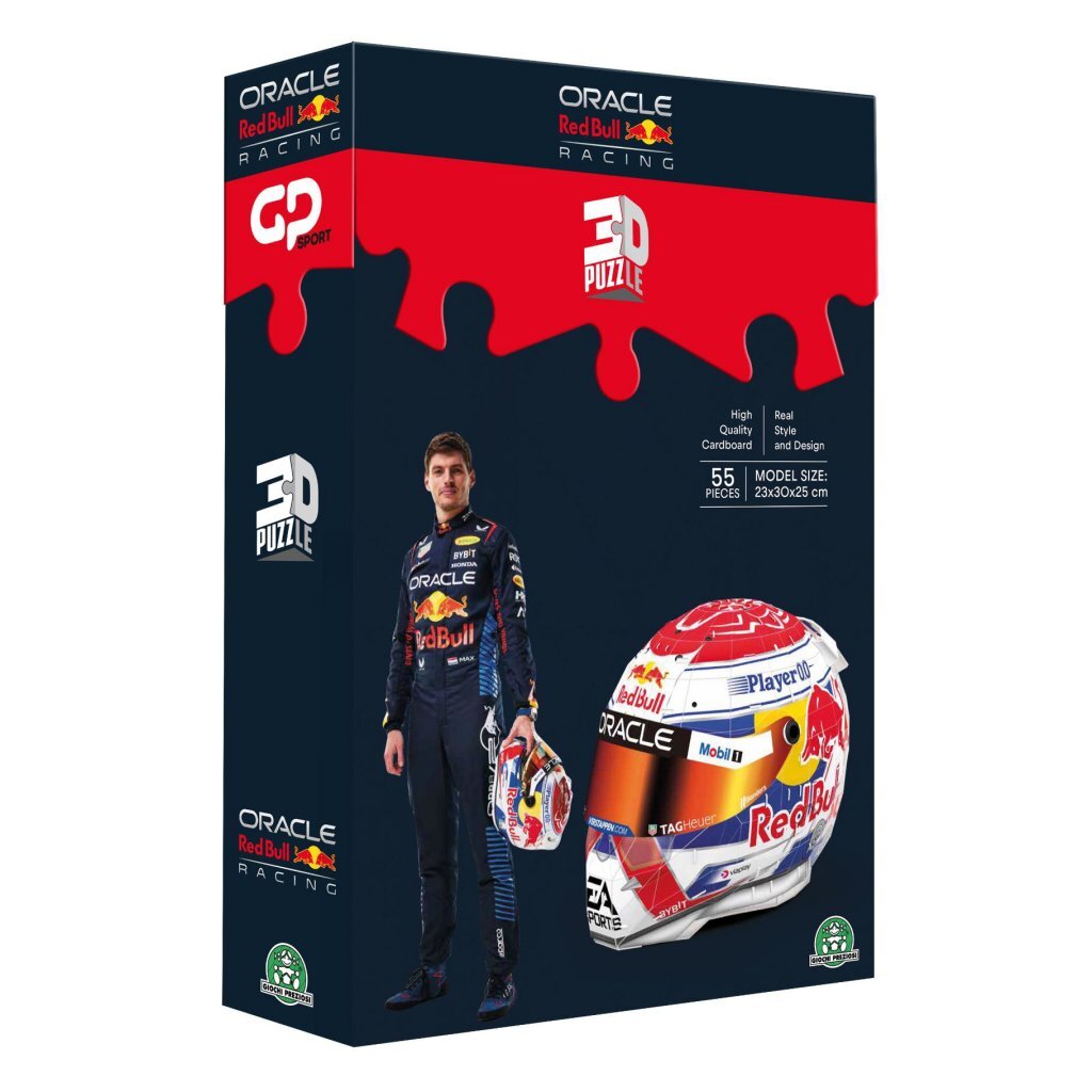 Autres marques Puzzle 3D Casque de Formule 1 Max Verstappen 55 pièces