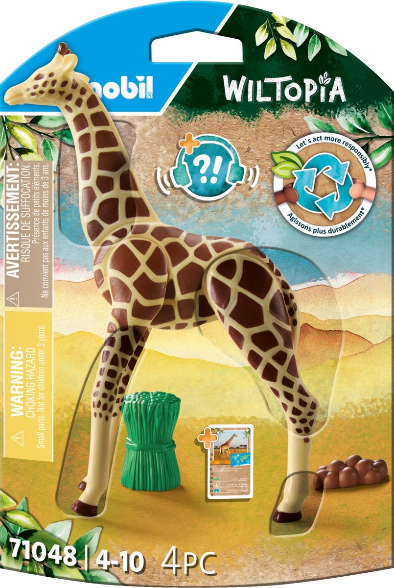 Playmobil Wiltopia girafe - 71048