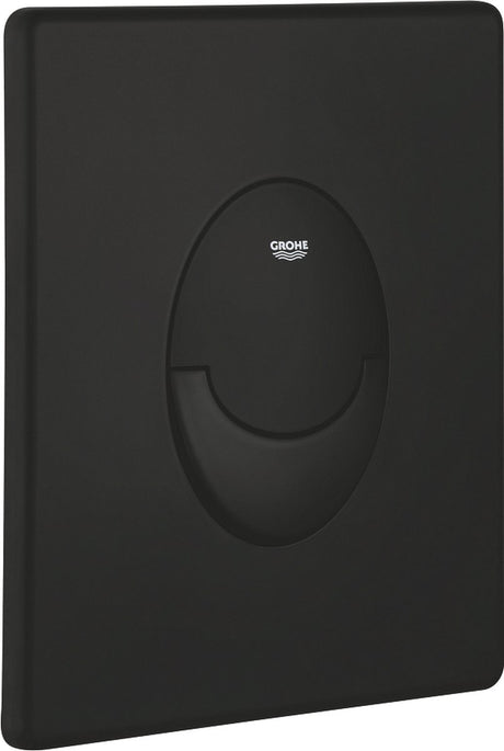 Plaque de commande de démarrage Grohe - noir mat