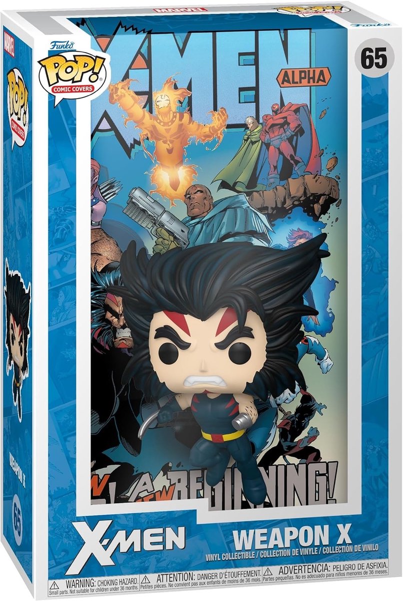 Couverture de la bande dessinée Funko pop : x-men - arme x pop #65
