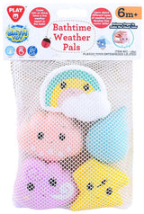 Jouets de bain Playgo influences météorologiques en filet - 5 pcs.
