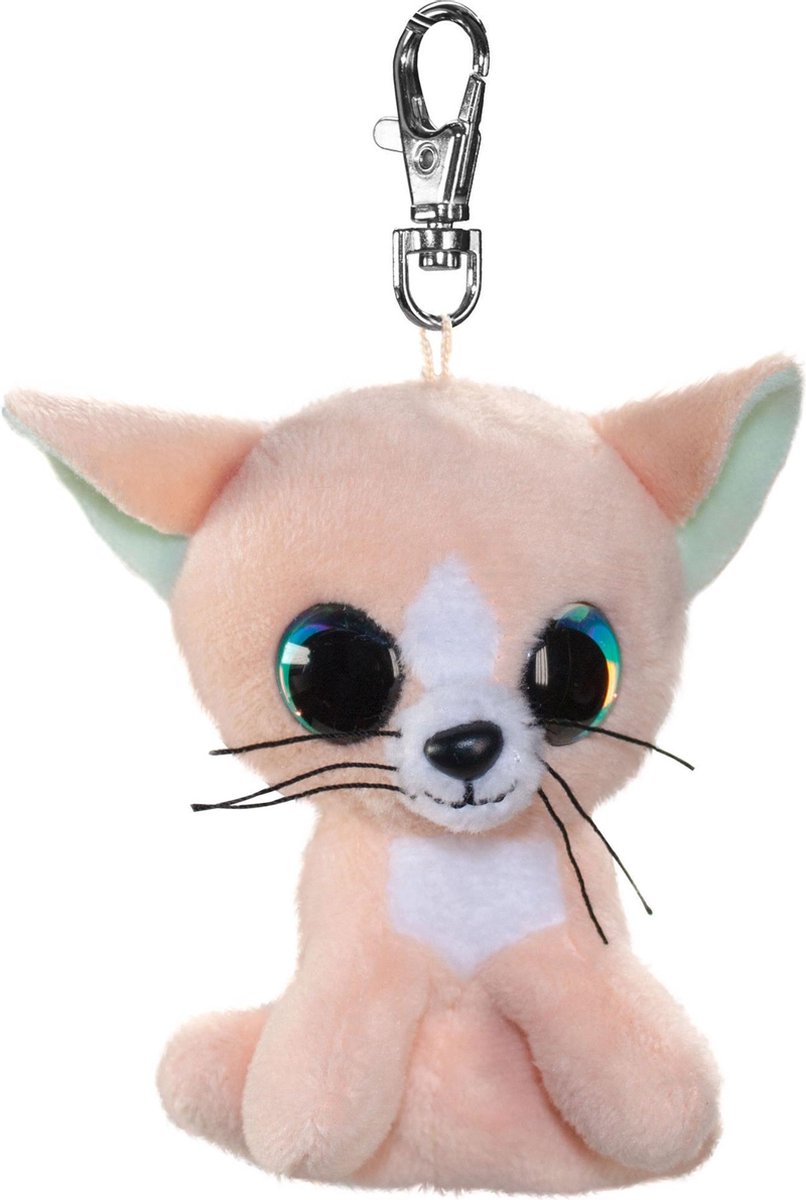Porte-clés Lumo étoiles - chat pêche