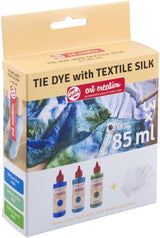 Talens art création tie-dye set bleu, 3x85ml