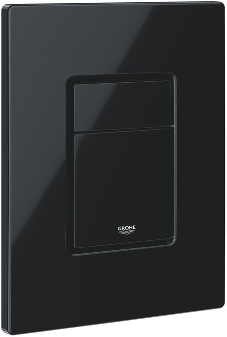 Plaque de commande Grohe Even - noir brillant