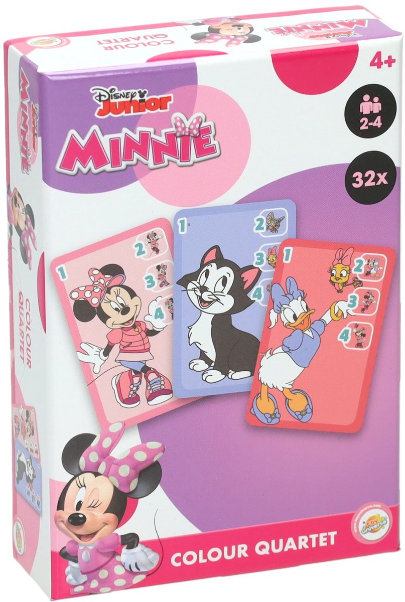 Groupe d'artisanat créatif Quatuor de Minnie Mouse - 32 cartes