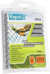 Rapid hogringen - gegalvaniseerd - 5-11 mm - dikte 2 mm - 1100 stuks