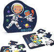 Edugro eurekakids puzzel 4 in 1 astronaut - ruimtevaarder