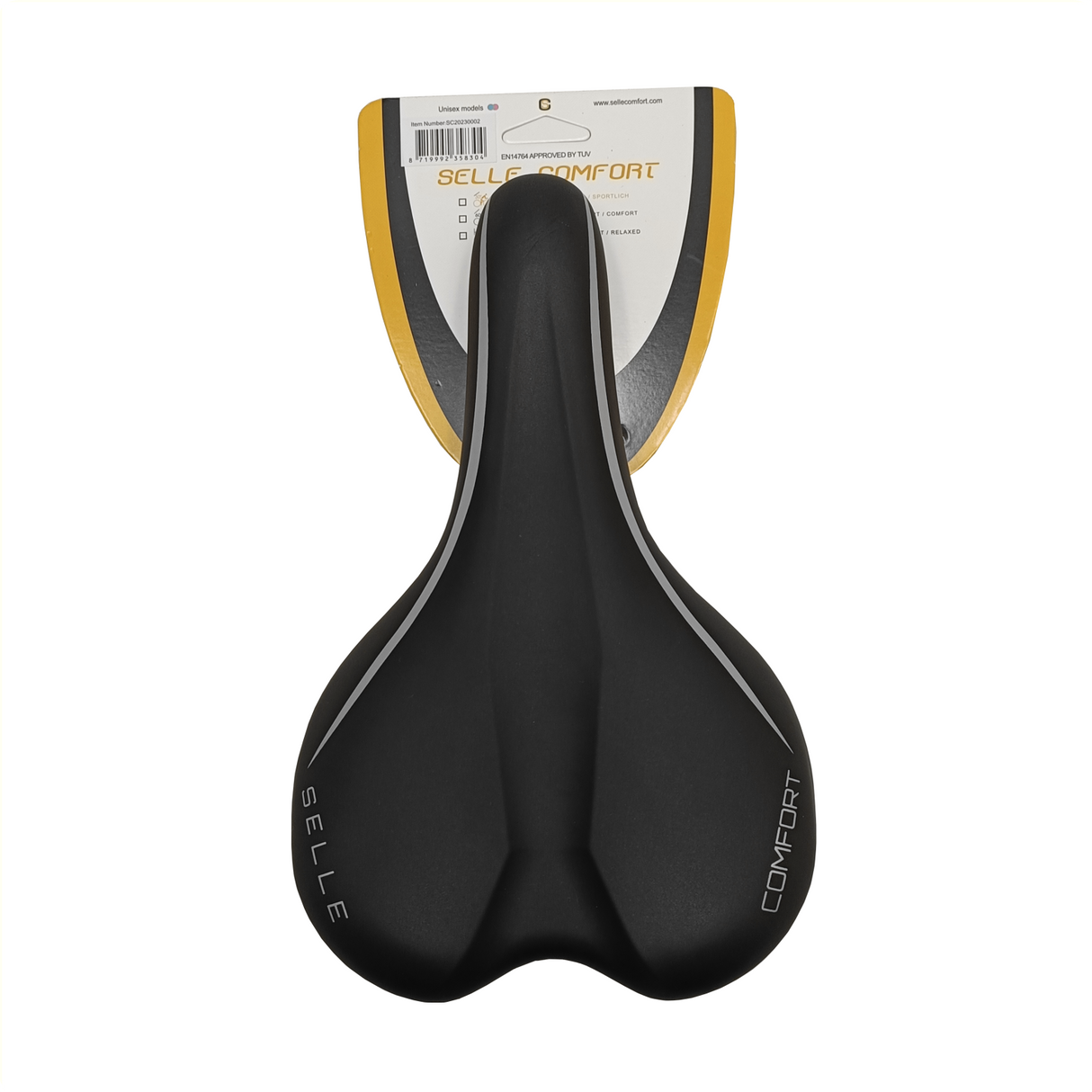 Selle Comfort Saddle Vintage 1, sans nœud coulant