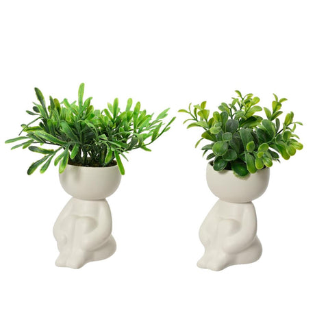 Plante artificielle Decoris en pot corps h16cm