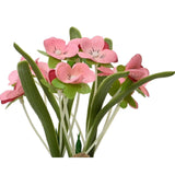 Plante artificielle Decoris en pot en verre h16cm