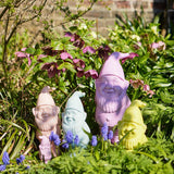 Decoris gnome céramique couleurs pastel h25cm