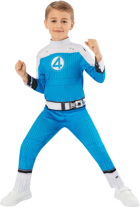 Déguisement enfant torche humaine Rubis - - taille 9-10 ans