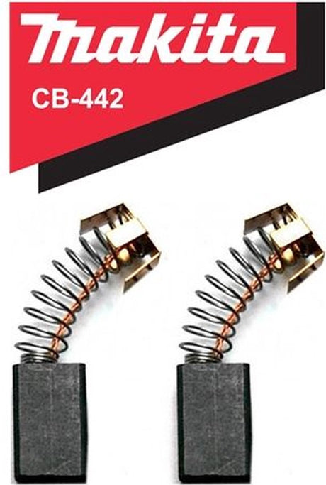 Makita pièce de rechange jeu de balais de charbon CB-442 A - 195023-2