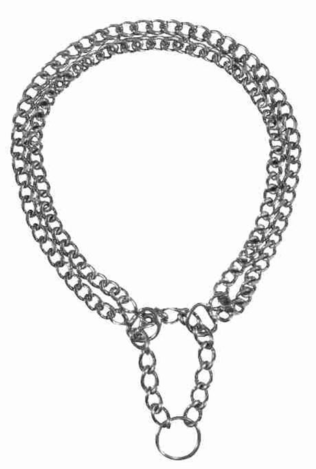 Collier pour chien Trixie, chaîne semi-glissante à 2 rangées